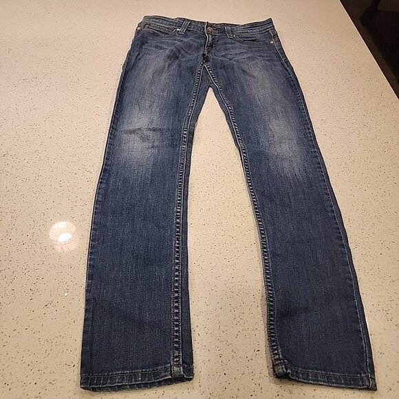 Vintage Levis Low Rise Skinny Jeans Size 7 Y2K 90s - Picture 1 of 6